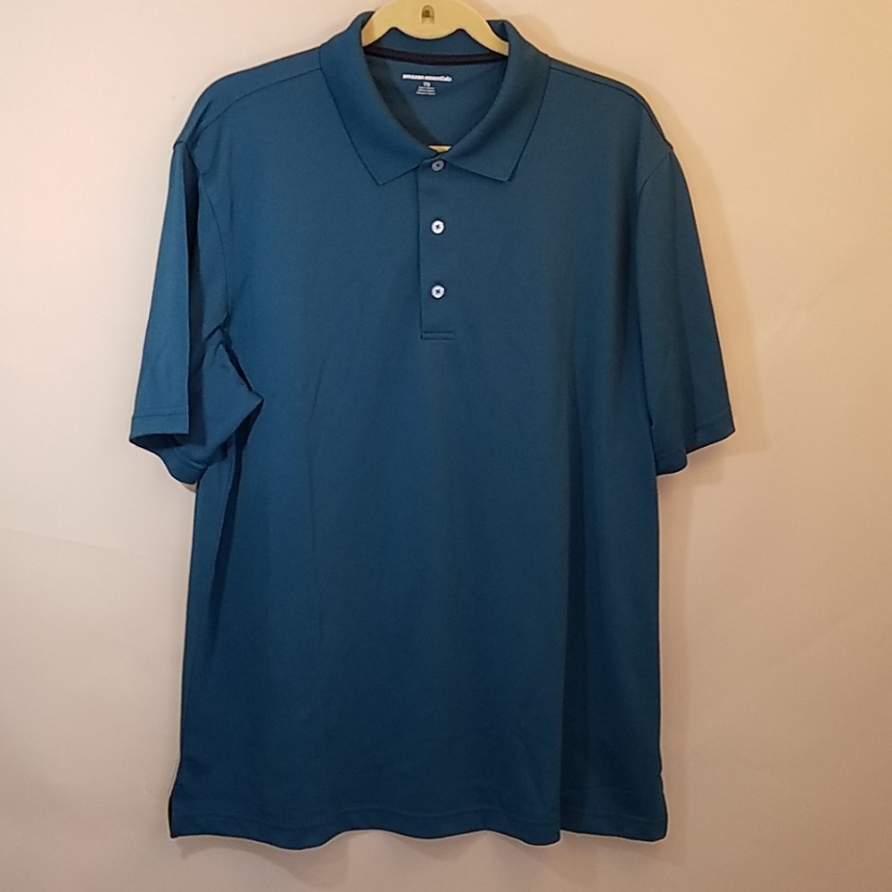 AMAZON ESSENTIALS MENS SHORT SLEEVE SHIRT SZ L, New